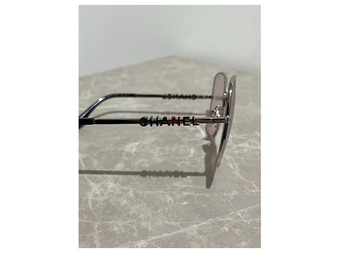 Gafas de sol CHANEL T. Metal Plata - vista 3