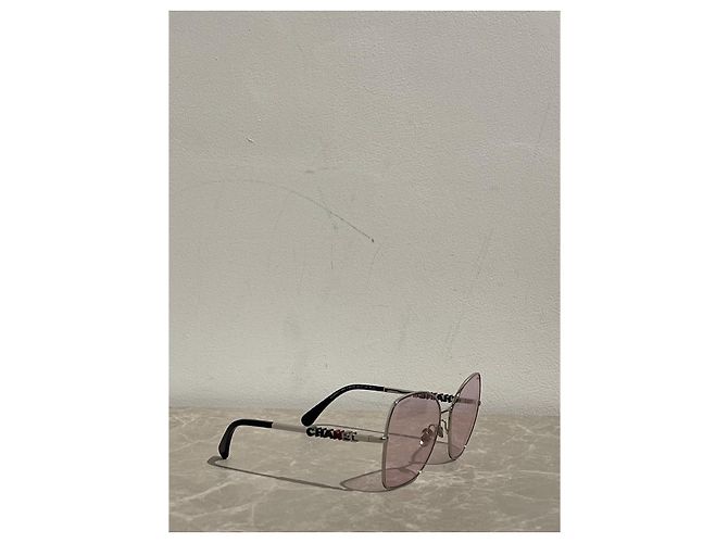 Gafas de sol CHANEL T. Metal Plata - vista 4