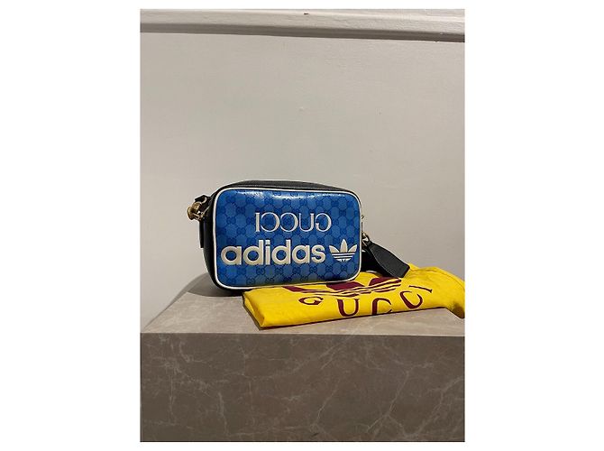 Borse GUCCI T. Pelle Blu - view 8
