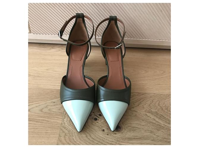GIVENCHY Absätze T.EU 36 Leder Khaki - Ansicht 3
