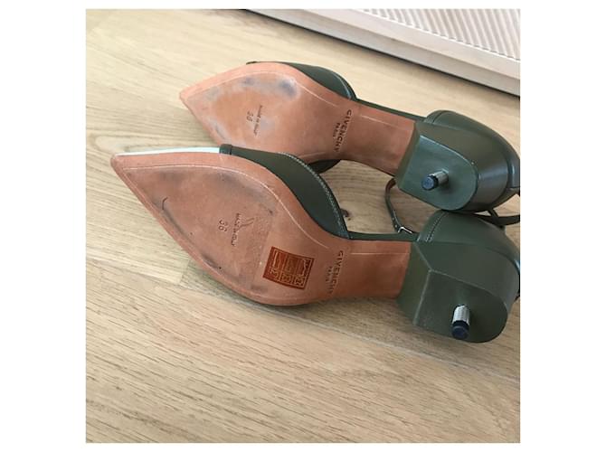 GIVENCHY Absätze T.EU 36 Leder Khaki - Ansicht 6