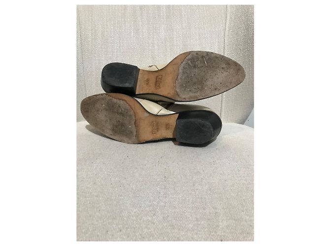 Chloé Botines CHLOE T.EU 37.5 Cuero Beige - vista 6