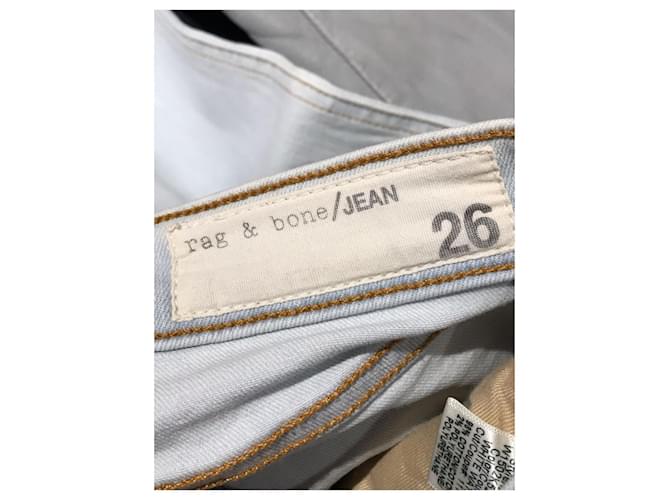 RAG & BONE Jeans T.FR 36 Cotone Blu - vista 4