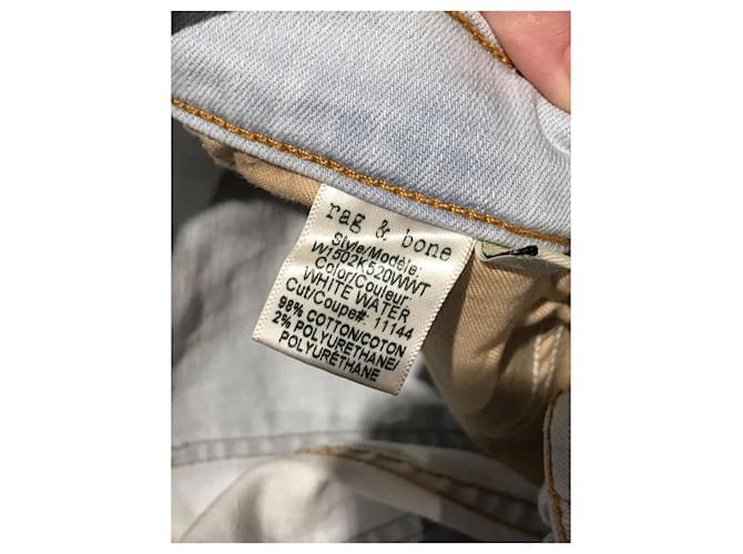 RAG & BONE Jeans T.FR 36 Cotone Blu - vista 6