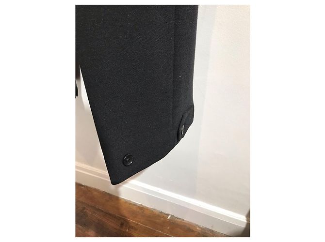 JOSEPH Hose T.FR 34 Wolle Schwarz - Ansicht 4