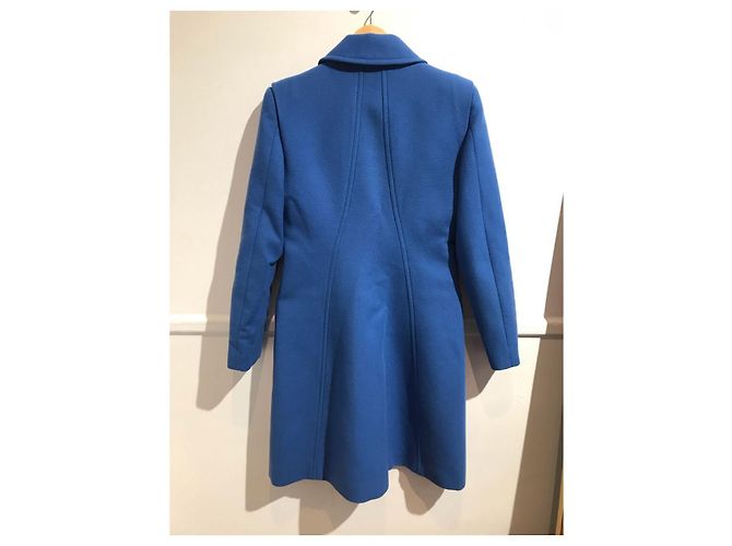 Abrigos VERSACE T.International M Lana Azul - vista 5
