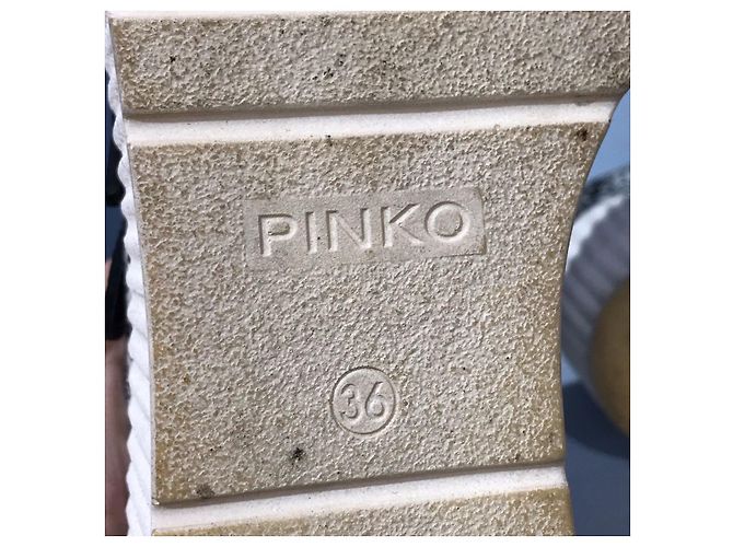 PINKO Absätze T.EU 36 Stoff Weiß - Ansicht 5