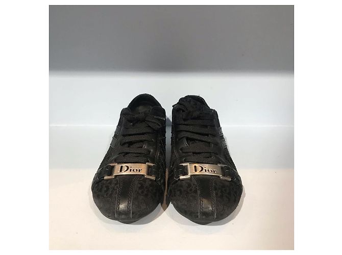 DIOR Trainer T.EU 36 Leder Schwarz - Ansicht 2