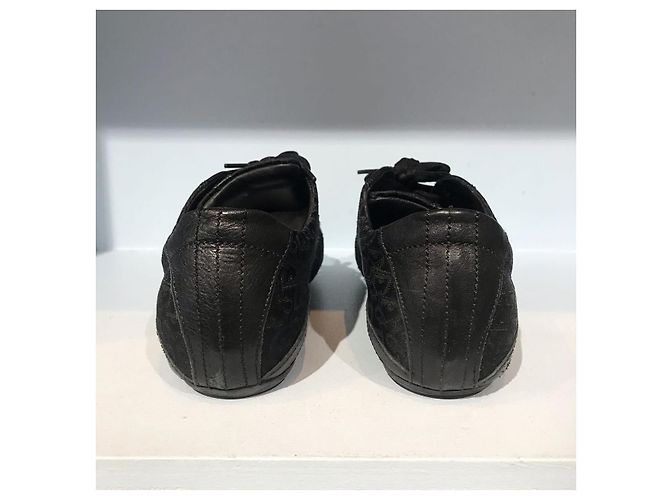DIOR Trainer T.EU 36 Leder Schwarz - Ansicht 4