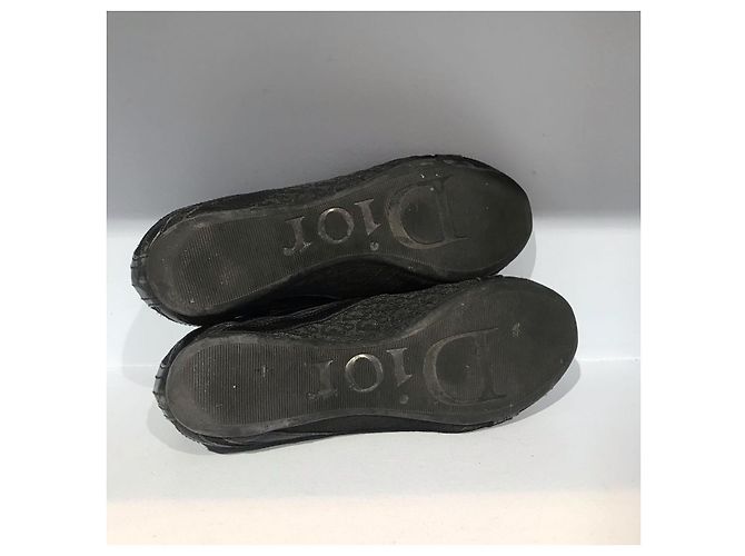 DIOR Trainer T.EU 36 Leder Schwarz - Ansicht 6