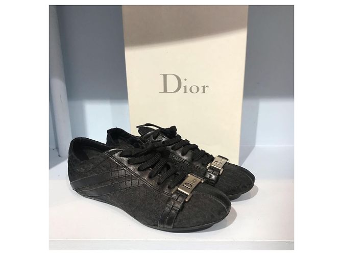 DIOR Trainer T.EU 36 Leder Schwarz - Ansicht 8