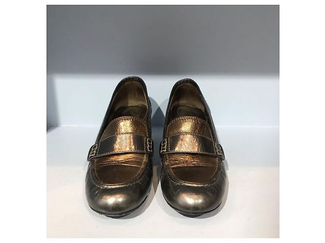 LANVIN Absätze T.EU 37.5 Leder Silber - Ansicht 3