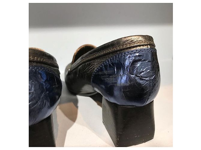 LANVIN Absätze T.EU 37.5 Leder Silber - Ansicht 5