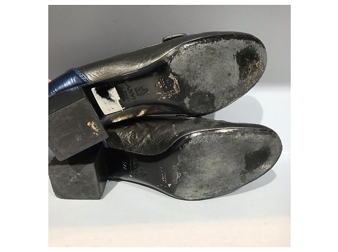 LANVIN Absätze T.EU 37.5 Leder Silber - Ansicht 6