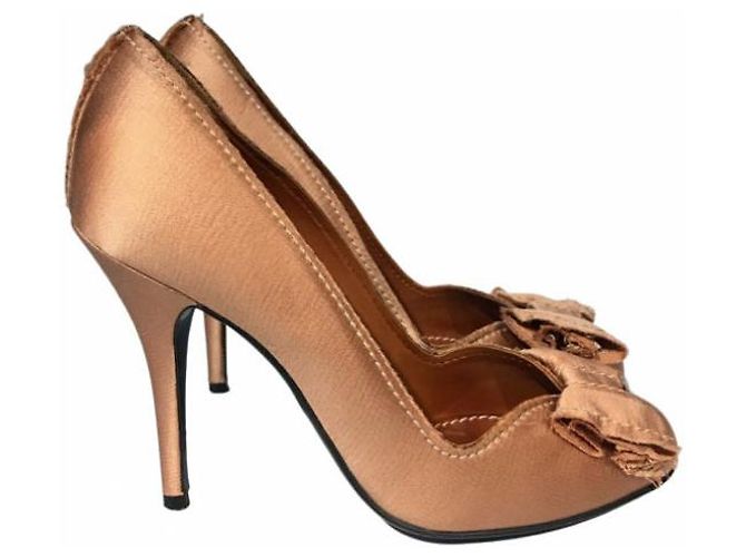LANVIN Absätze T.EU 37 Stoff Beige - Ansicht 6