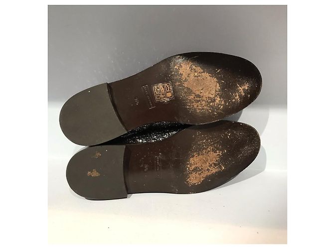 MARC JACOBS Schnürschuhe T.EU 37.5 Glitter Silber - Ansicht 4