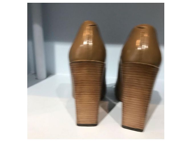 Chloé CHLOE Absätze T.EU 36.5 Leder Kamel - Ansicht 4