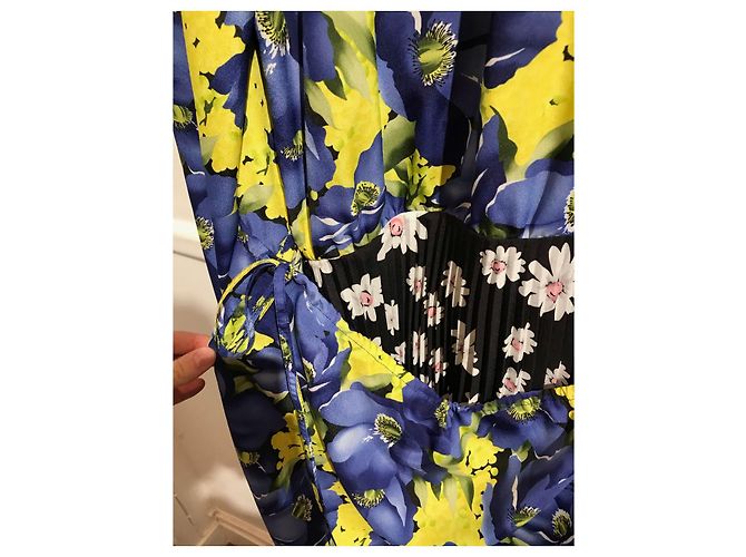 BALENCIAGA Kleider T.International M Polyester Blau - Ansicht 4