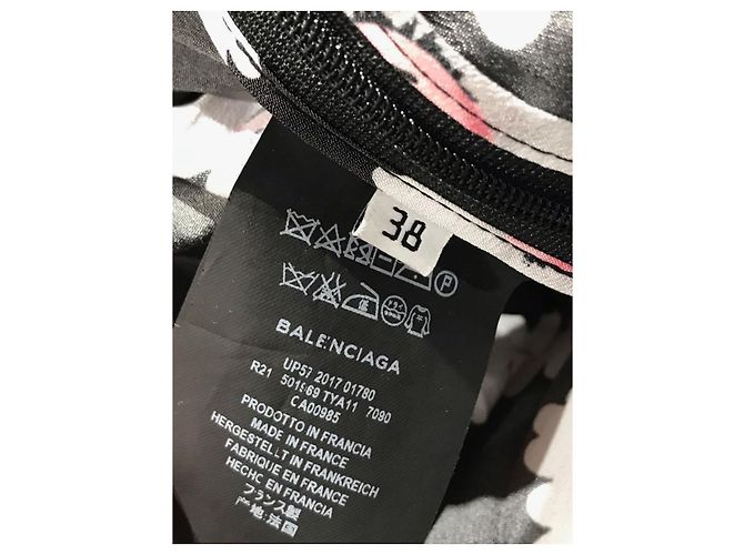 BALENCIAGA Kleider T.International M Polyester Blau - Ansicht 7