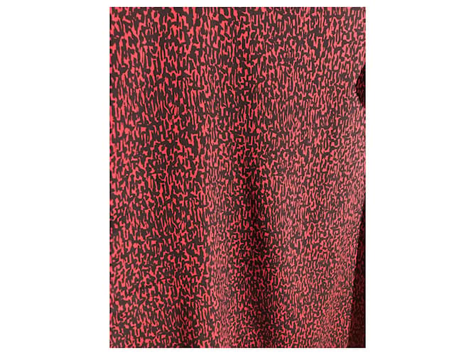 Sciarpe SAINT LAURENT T. Seta Rosso - vista 2