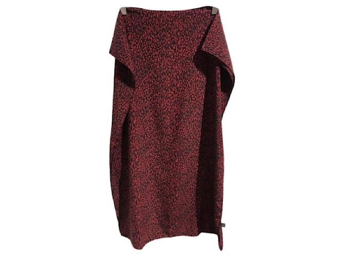 Sciarpe SAINT LAURENT T. Seta Rosso - vista 6