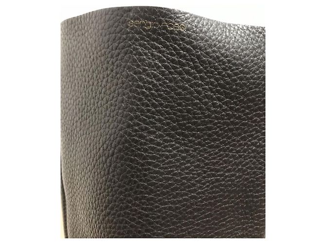 Botas SERGIO ROSSI T.EU 36 Cuero Negro - vista 2