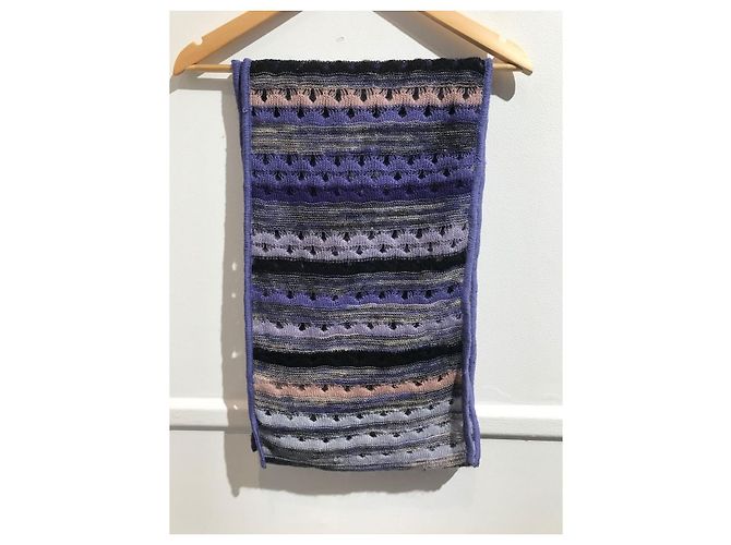 Sciarpe MISSONI T. Sintetico Porpora - vista 2
