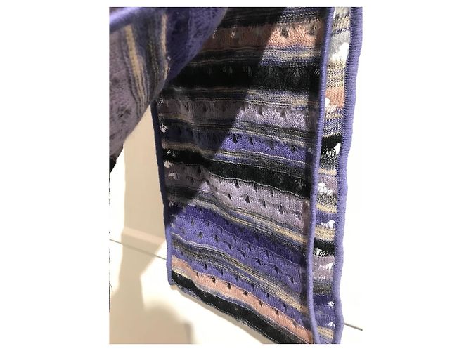 Sciarpe MISSONI T. Sintetico Porpora - vista 3