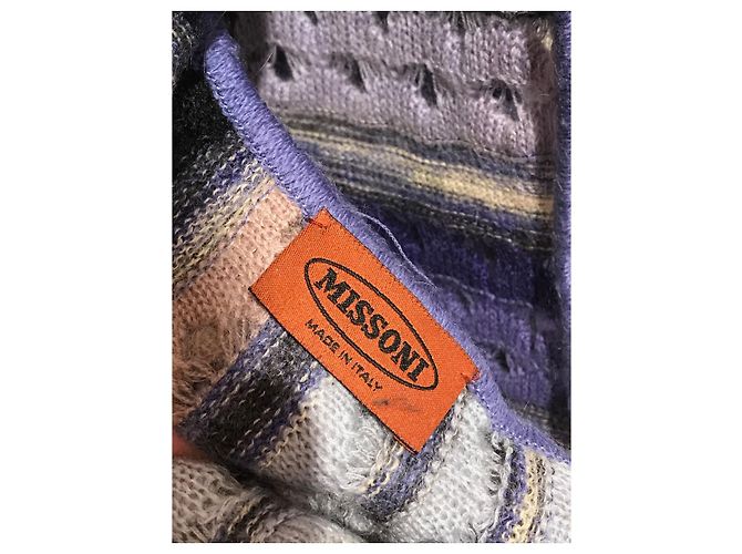 Sciarpe MISSONI T. Sintetico Porpora - vista 4