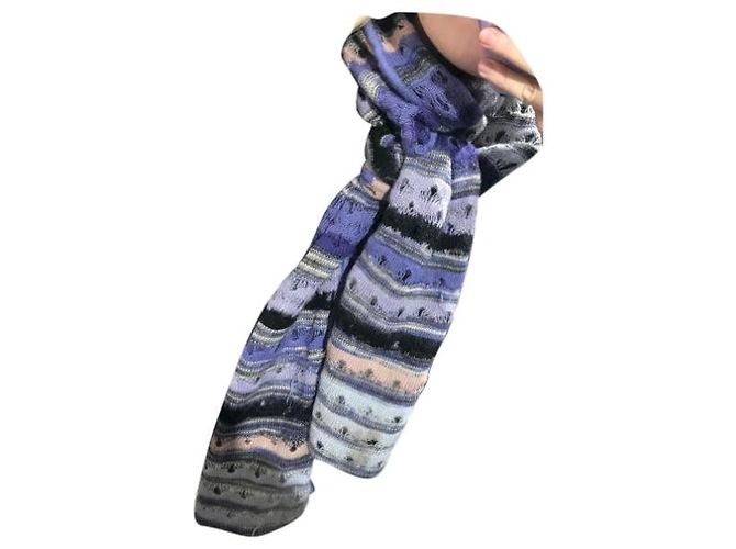 Sciarpe MISSONI T. Sintetico Porpora - vista 6