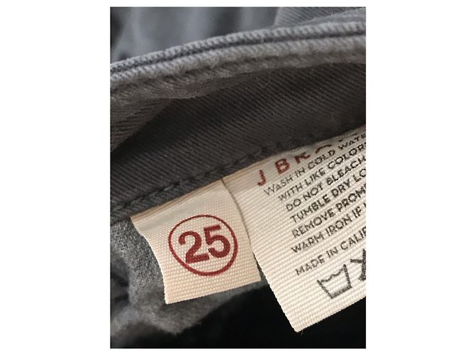 J BRAND Jeans T.FR 36 Algodón Gris - vista 5