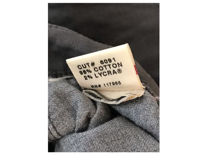J BRAND Jeans T.FR 36 Algodón Gris - vista 6