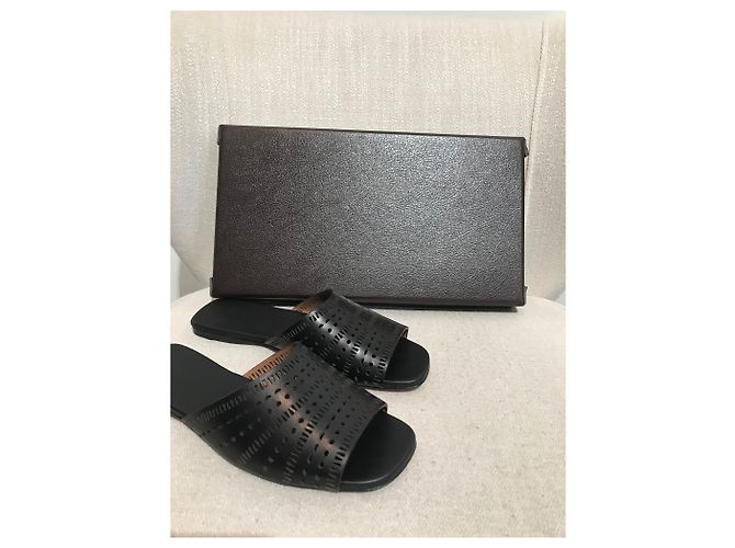 Alaïa Sandali ALAIA T.EU 35 Pelle Nero - vista 7