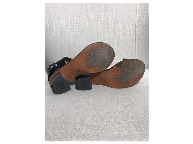 ISABEL MARANT Sandali T.EU 36 Pelle Nero - vista 4
