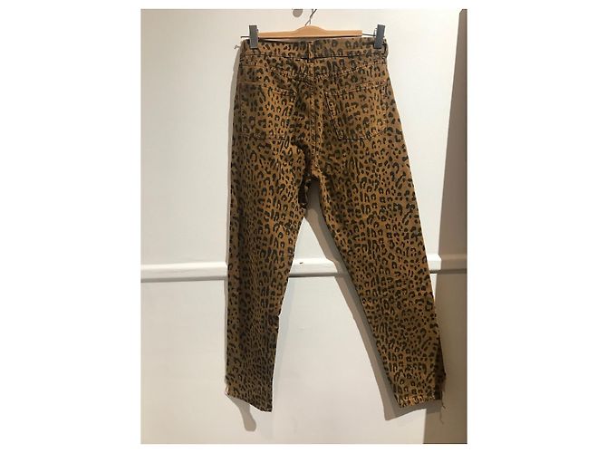 SAINT LAURENT Jeans T.US 29 Cotone Cammello - vista 6