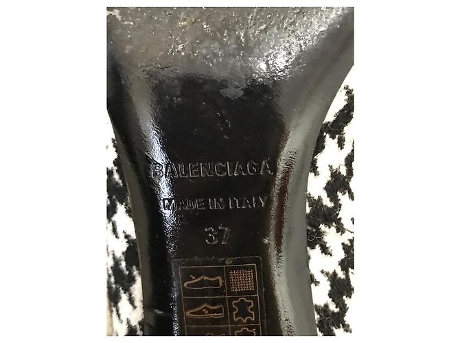 Stivaletti BALENCIAGA T.EU 37 Tessuto Nero - vista 7