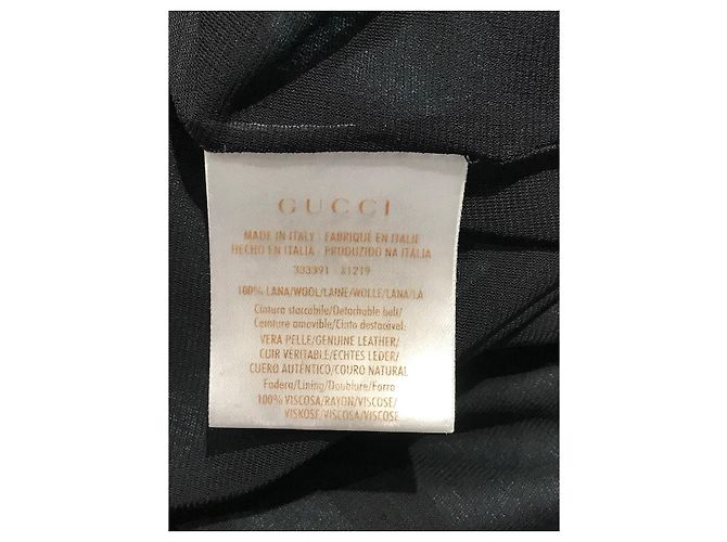 Vestido GUCCI T.International S Lana - vista 4