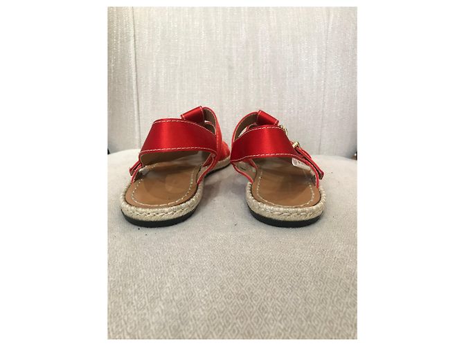 Sandali MARNI T.EU 38 Tessuto Rosso - vista 6