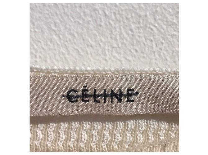 Céline CELINE Strickwaren T.International XS Baumwolle Beige - Ansicht 4