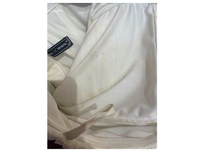 Autre Marque RAISA VANESSA Kleid T.FR 38 Synthetisch Weiß - Ansicht 12