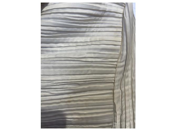 Autre Marque RAISA VANESSA Kleid T.FR 38 Synthetisch Weiß - Ansicht 13
