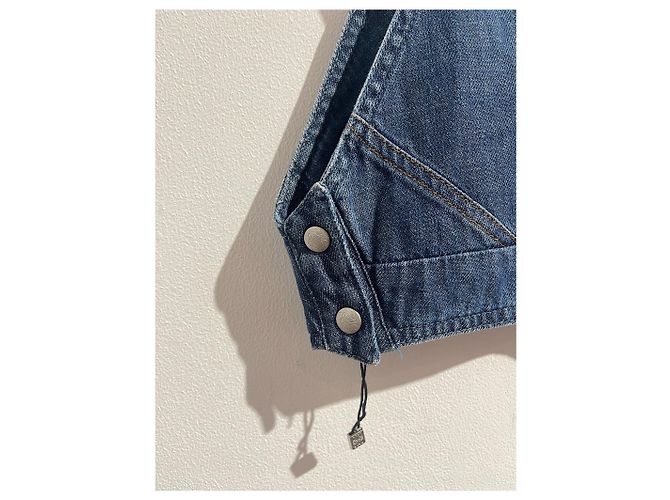 LOEWE Tops T.FR 36 Denim - Jeans Azul - vista 4