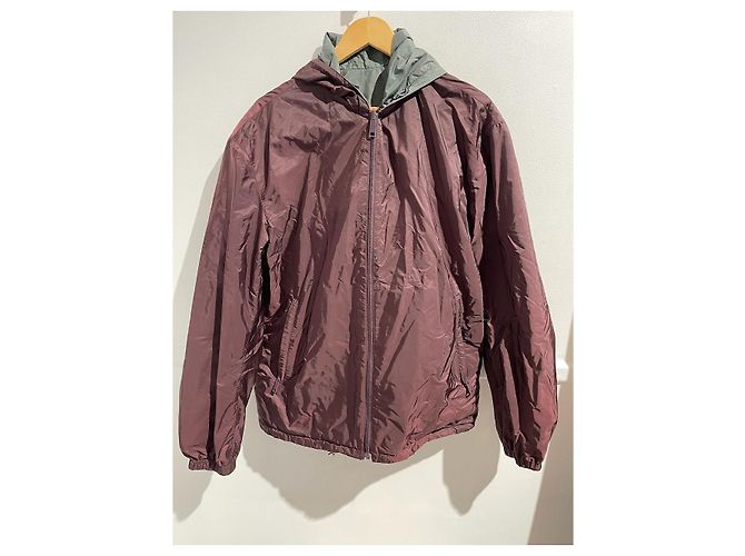 PRADA Jacken T.International L Synthetisch Grau - Ansicht 3
