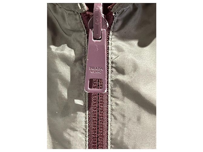PRADA Jacken T.International L Synthetisch Grau - Ansicht 5