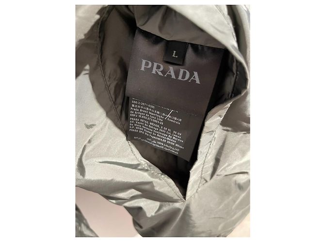 PRADA Jacken T.International L Synthetisch Grau - Ansicht 6