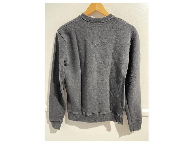 SAINT LAURENT Strickwaren T.International S Baumwolle Grau - Ansicht 2