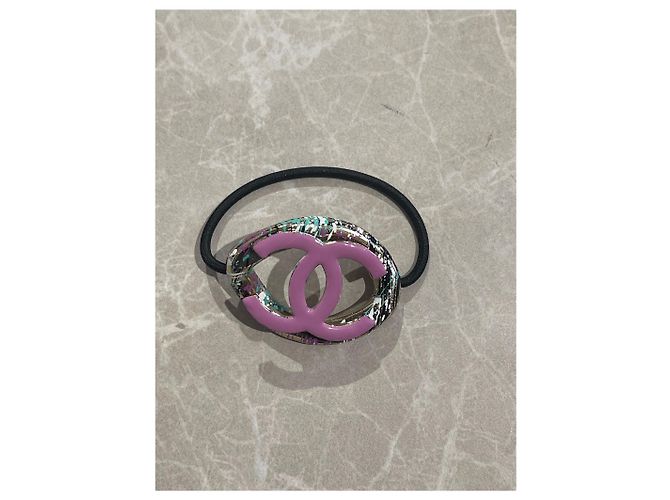 Accessori per capelli CHANEL T. Metallo Rosa - vista 2