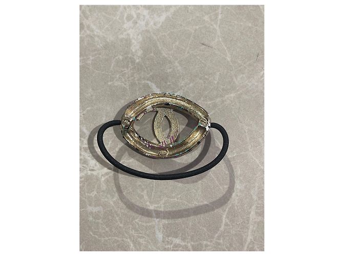 Accessori per capelli CHANEL T. Metallo Rosa - vista 3