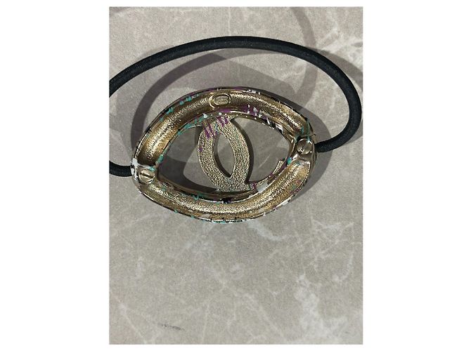 Accessori per capelli CHANEL T. Metallo Rosa - vista 4