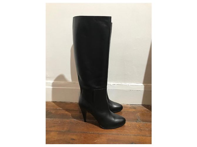 Botas BALENCIAGA T.EU 40 Cuero Negro - vista 2